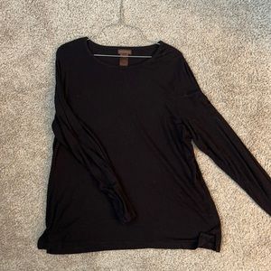 Long sleeve black shirt